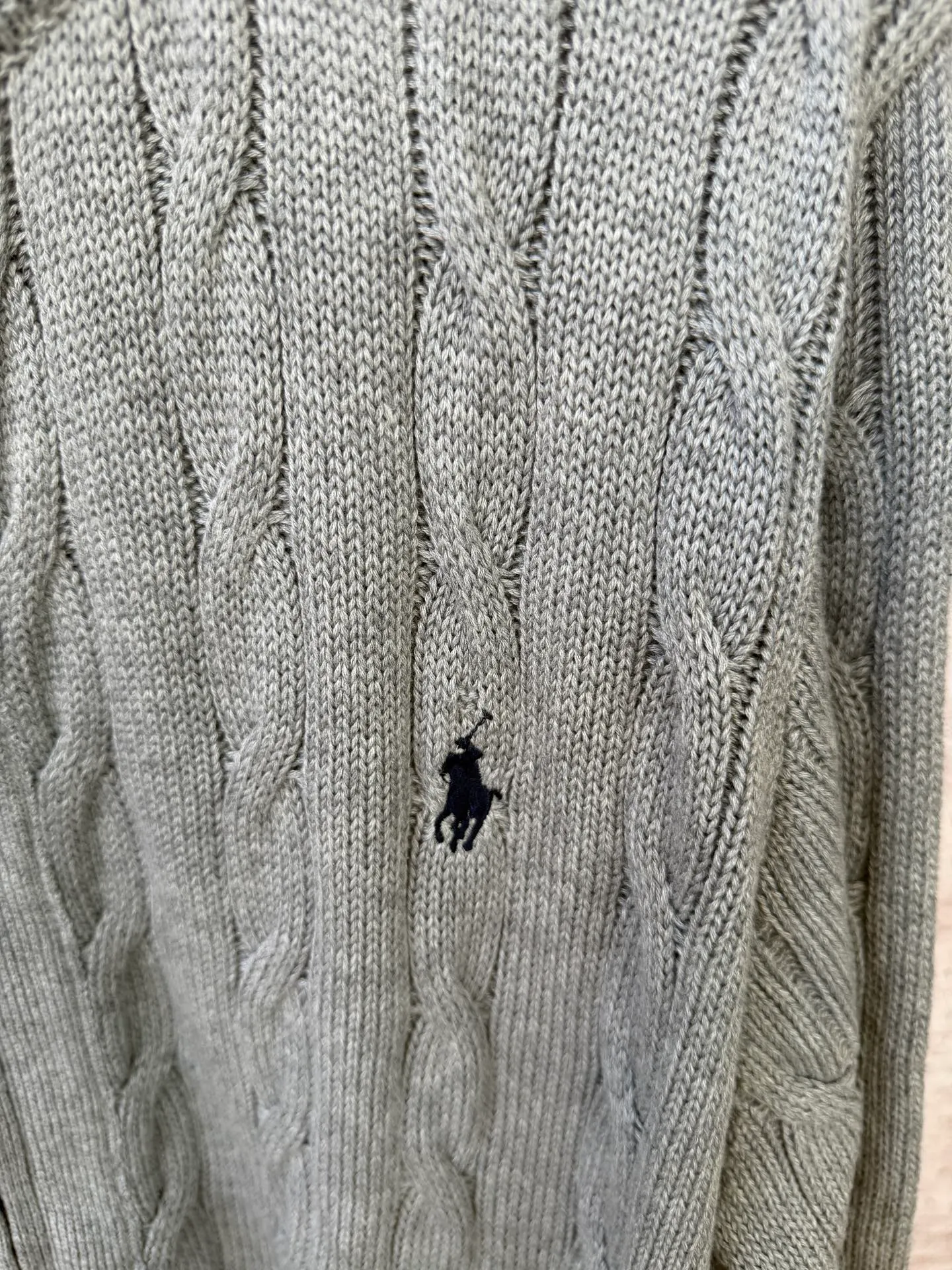 P260 Ralph Lauren's new autumn full-zip sweater jacket, the same style for men and women, can be worn as an inner layer or as a jacket, original pure cotton washed yarn, customized hardware accessories, original exquisite pony logo embroidery, fine workmanship, recommended hot product